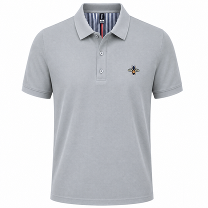 Herren T-Shirt mit Bienen-Stickerei
